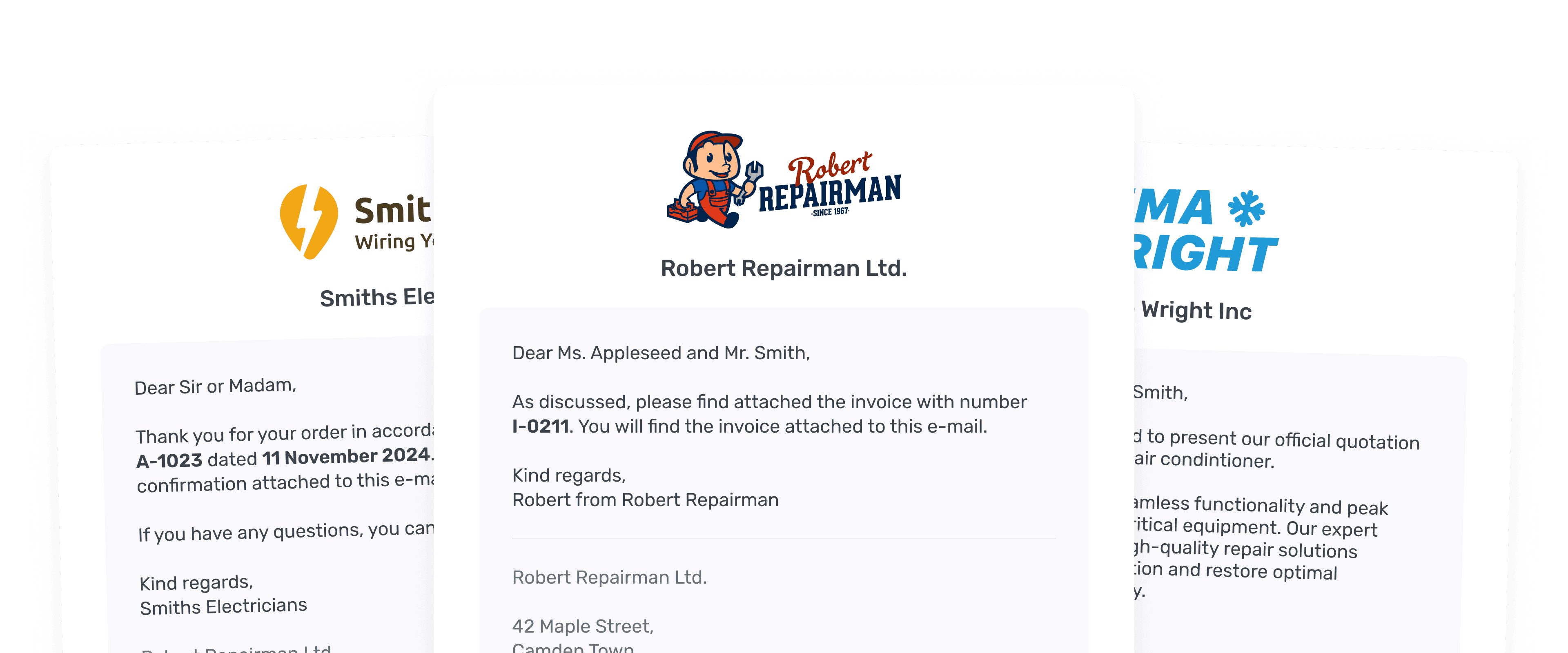 Professional and Trustworthy Communication